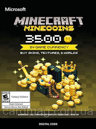 Minecraft: Minecoins Pack 3 500 Coins - Xbox Live - GLOBAL, фото 1