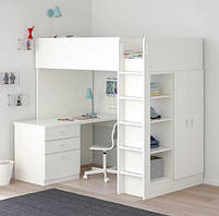 Дитяче ліжко горище  Art in Head  "Loft bed Binky DUS33"