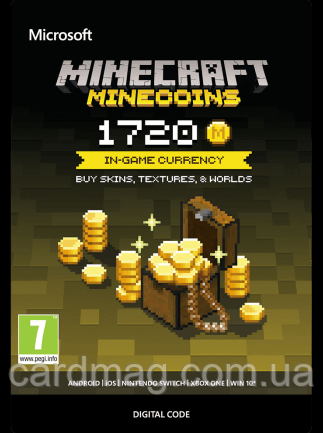 Minecraft: Minecoins Pack 1 720 Coins  - Xbox Live  - GLOBAL