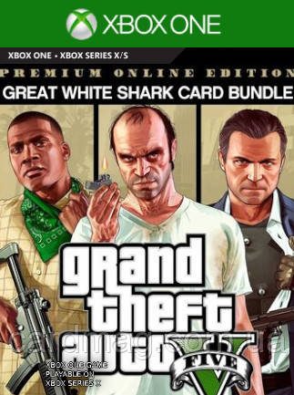 Grand Theft Auto V: Premium Online Edition & Great White Shark Card Bundle (Xbox One) - Xbox Live Key - TURKEY, фото 1