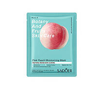 Фруктова маска із рожевим персиком SADOER Botany And Fruits Skin Care, 25 г