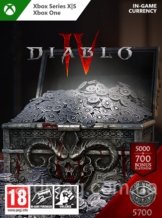 Diablo IV 5700 Platinum Xbox One, Series X/S - Xbox Live Key - EUROPE, фото 1