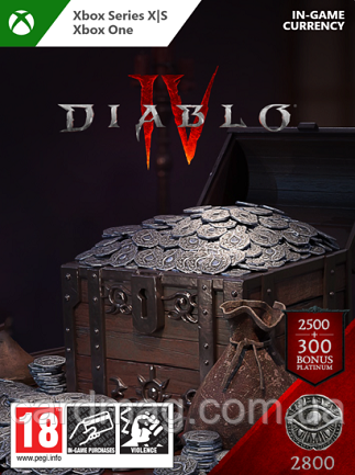 Diablo IV 2800 Platinum Xbox One, Series X/S - Xbox Live Key - EUROPE