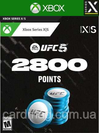 UFC 5 Points 2800 (Xbox Series X/S) - Xbox Live Key - GLOBAL