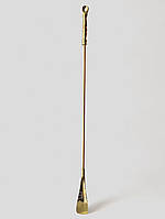 Довга ложка 61см для взуття бронза