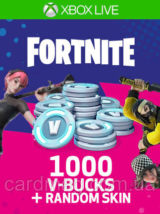 Fortnite 1000 V-Bucks + Random Skin - Xbox Live Key - UNITED STATES