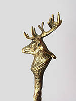 Бронзова ложка для взуття "Олень" 47.5 см