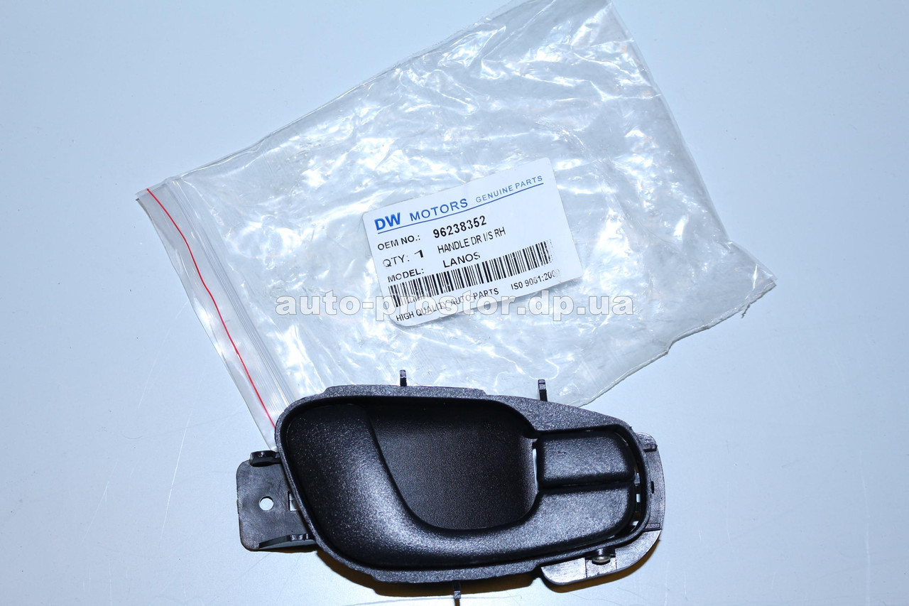 Ручка дверей Ланос внутрішня права 96238352