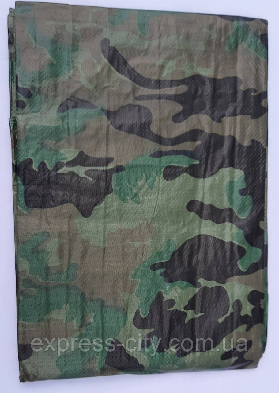 Тент 4×5м, Колір "ХАКИ", щільністю 100 г/м2., фото 1