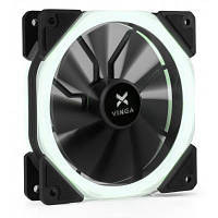 Кулер для корпуса Vinga LED fan-02 white p