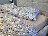 Постільна білизна фланель Фансі беж, фото 4