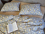 Постільна білизна фланель Фансі беж, фото 5