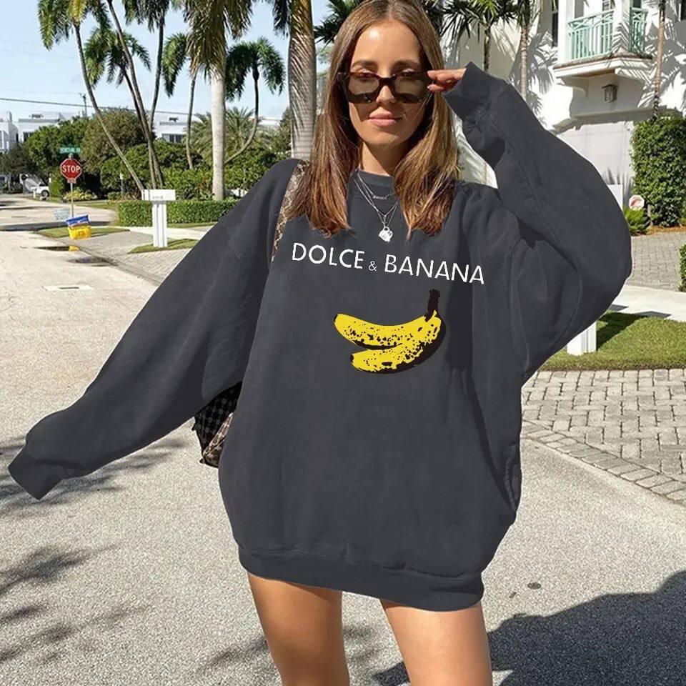 Жіночий світшот “Dolce & Banana”