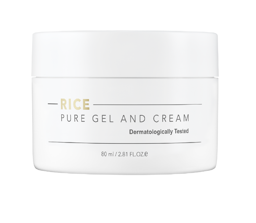 Крем-гель з екстрактом рису THANK YOU FARMER Rice Pure Gel and Cream 80 мл