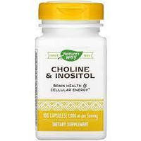 Choline & Inositol Nature's Way, 100 капсул