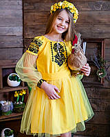 Вышиванка платье для девочки "Грация" 152