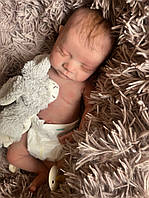 Реборн Кукла Мальчик реалистичная с половыми признаками 3D-кожа винил можно купать Reborn Baby 47 см