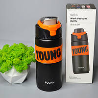 Спортивний термокухоль FQUAN "Young" 550 ml бутилка-термос для напоїв