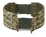 Плитоноска тактична піксель ВСУ Molle PL-002 (з подвійним швидким скиданням), фото 7