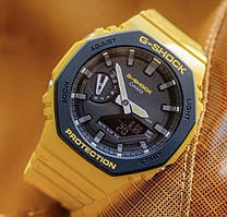 Годинник Casio G-Shock GA-2100 Yellow AAA