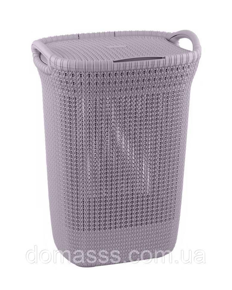 Кошик для білизни Knit 57л фіолетовий 03676