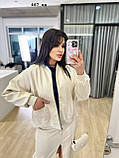 Стильна Куртка-бомбер жіноча батальна 467 ме, фото 5