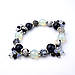 БАЛЬЗАМІН, агат, чароіт, місячний камінь. Браслет з натурального каміння, фото 2