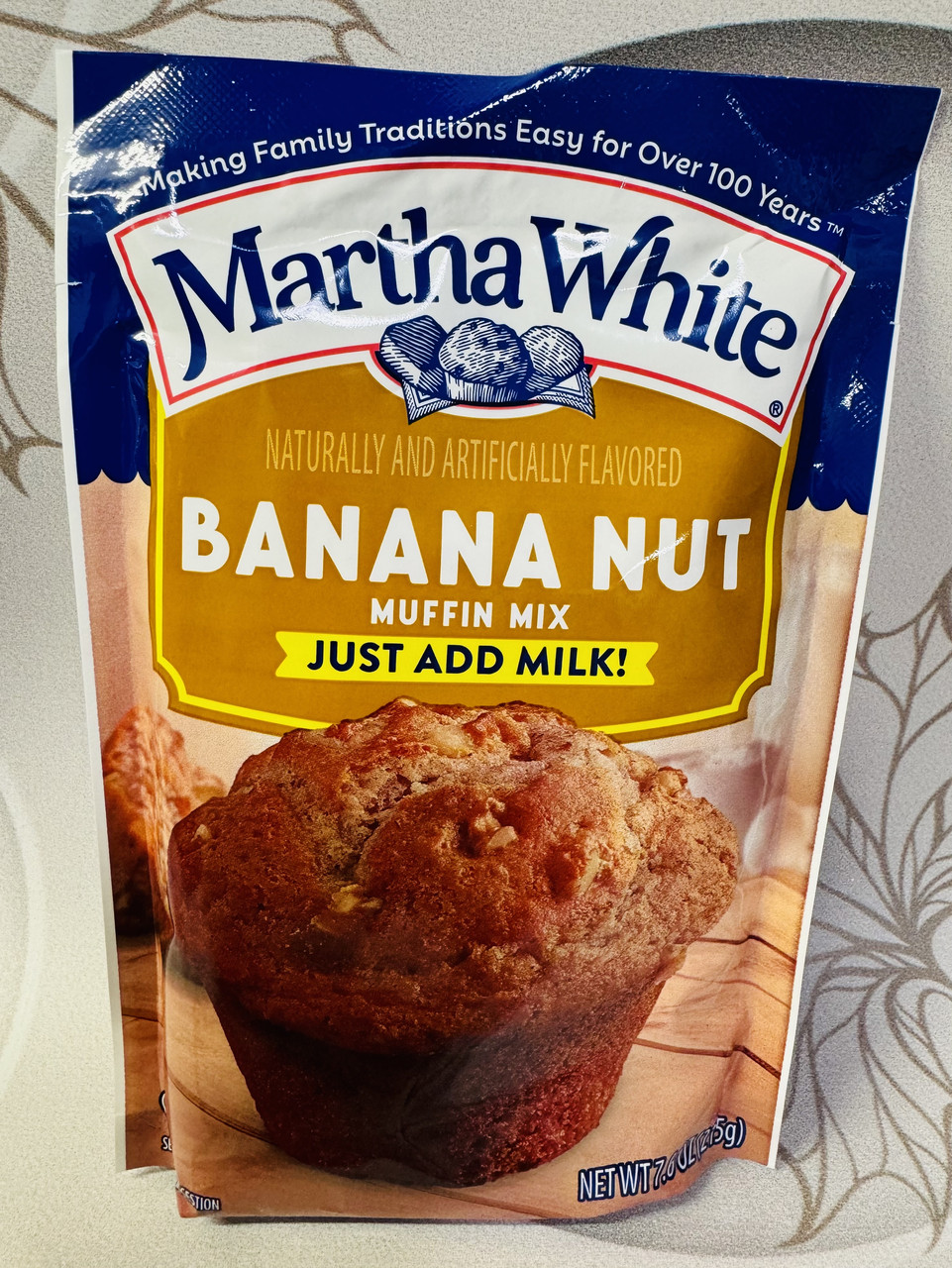 Суміш для мафінів Martha White Muffin Mix Банан-горіхи