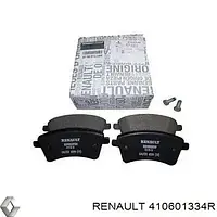 Колодки тормозные передние Renault 410601334R (оригинал) на Renault Kangoo 2 (Рено Кангу 2)