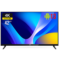 Телевизор LED T1411 42" Android 13 FullHD Smart TV+WiFi DVB-T2+DVB Гарантия!