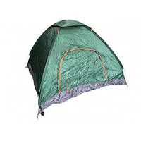 Палатка туристическая WQ-CT04 (зеленая, 200х200х135 см)