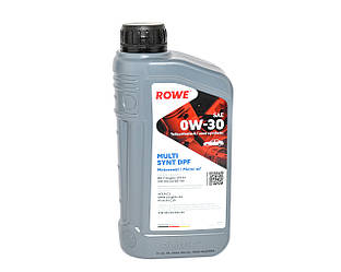 Моторна олива ROWE HIGHTEC MULTI SYNT DPF 0W-30, 1 л. - ACEA C3