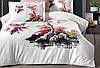 Постільна білизна First Choice сатин Digital 3D - Ecora євро, фото 2
