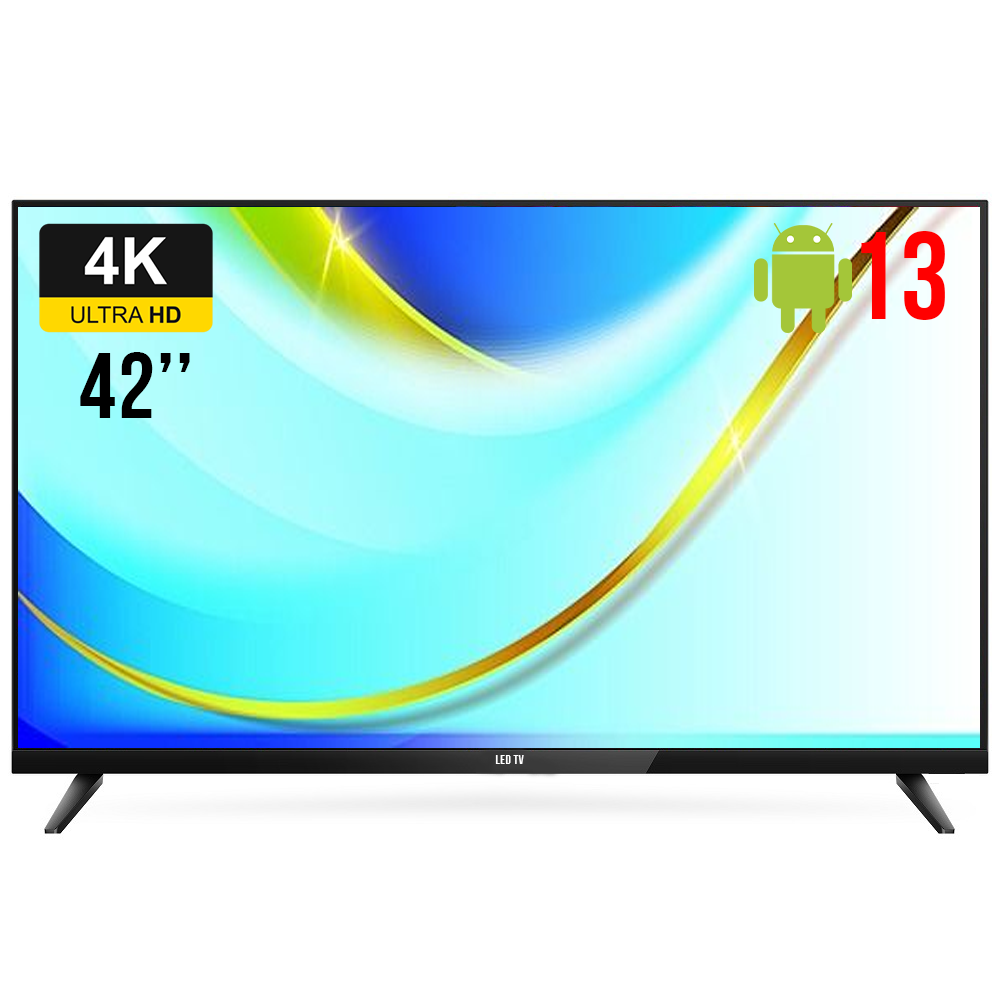 Телевізор LED T6211 42" Android 13 FullHD Smart TV DVB-T2+DVB-С Гарантія!, фото 1