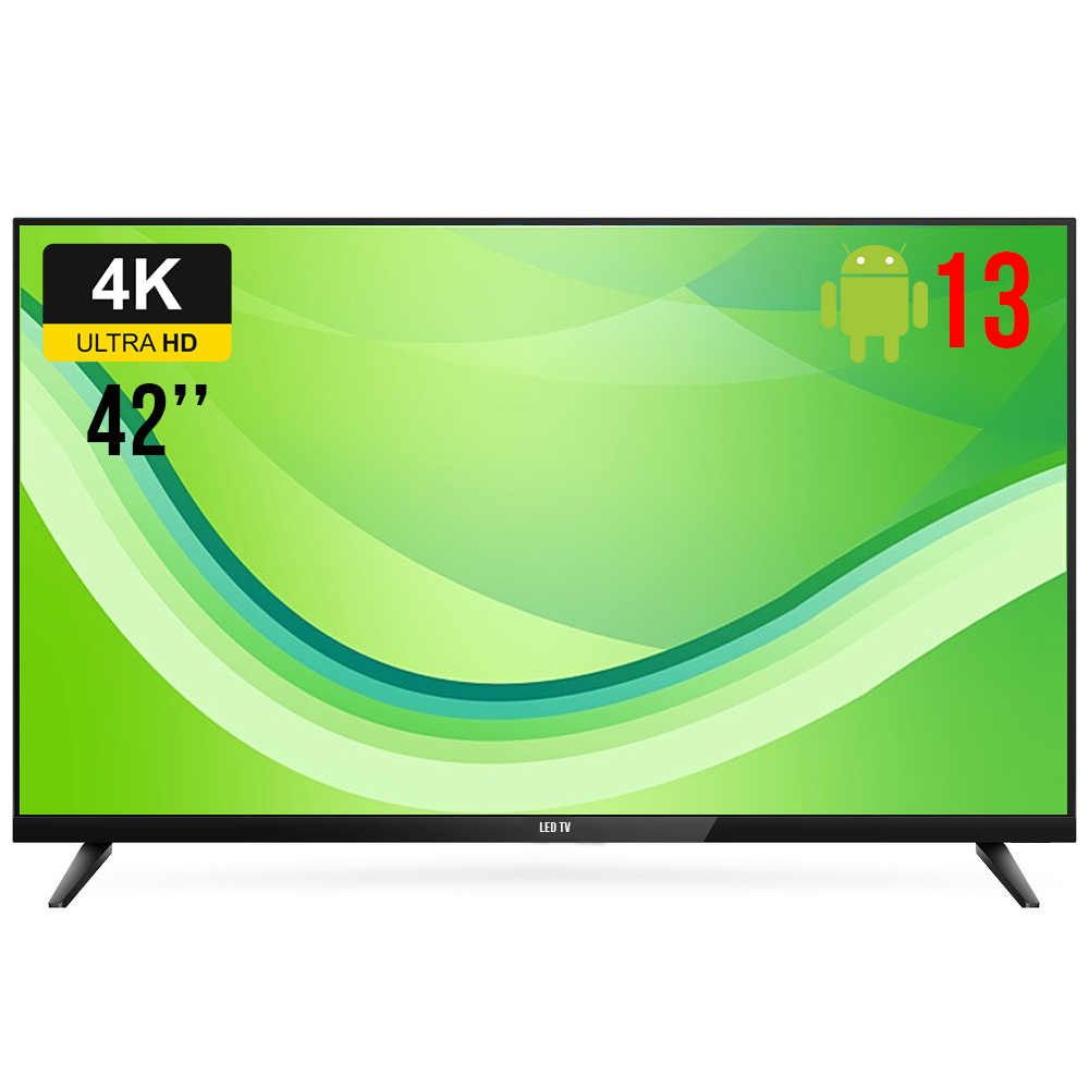 Телевізор LED T5221 42" Android 13 FullHD Smart TV DVB-T2+DVB-С Гарантія!