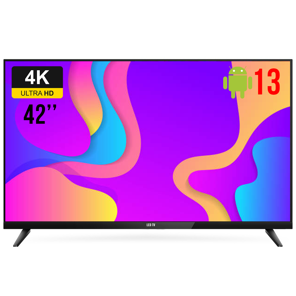 Телевізор LED T772 42" Smart-Tv Android 13.0 FullHD/DVB-T2/USB (1920×1080)