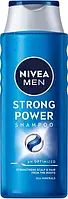 Мужской шампунь Nivea Men Strong Power, укрепляющий (400мл.)