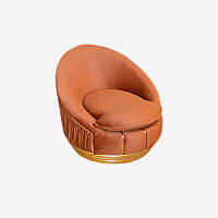Кресло Irem Giorgio Butnari, велюр, оранжевый, 95х80х92 см