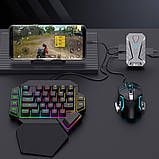 Перехідник клавіатура миша для телефону конвертер для гри в pubg пабг cod Mix Lite адаптер ігровий, фото 5