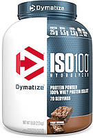 Гидролизованный протеин Dymatize ISO100 Hydrolyzed Protein Powder, Fudge Brownie (2,3 кг)