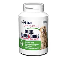 Gigi STRONG Joints & Bones (АктиВет) для профілактики та лікування суглобів собак (1 табл до 10 кг) - 90 табл