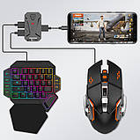 Перехідник клавіатура миша для телефону конвертер для гри в pubg пабг cod Mix Lite адаптер ігровий, фото 3