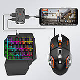 Перехідник клавіатура миша для телефону конвертер для гри в pubg пабг cod Mix Lite адаптер ігровий, фото 6