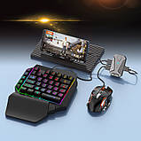 Перехідник клавіатура миша для телефону конвертер для гри в pubg пабг cod Mix Lite адаптер ігровий, фото 8