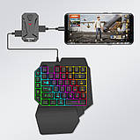 Перехідник клавіатура миша для телефону конвертер для гри в pubg пабг cod Mix Lite адаптер ігровий, фото 4