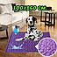 Багаторазова пелюшка для собак 100х150 см непромокаємий фіолетовий, фото 2
