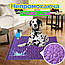 Багаторазова пелюшка для собак 100х150 см непромокаємий фіолетовий, фото 5