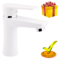 Пластиковий змішувач для умивальника Brinex Кран для рукомийника Змішувач із термопластичного пластику