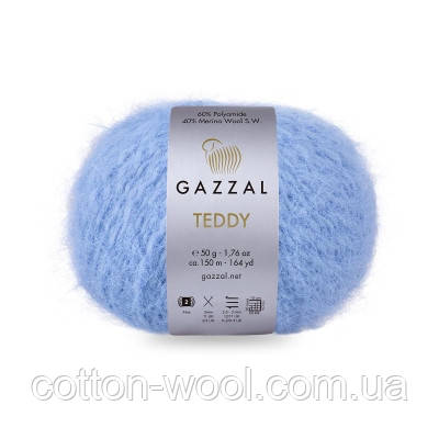 Gazzal Teddy (Газзал Тедді) 6561 40% меріно вул супервош 60% поліамід, фото 1