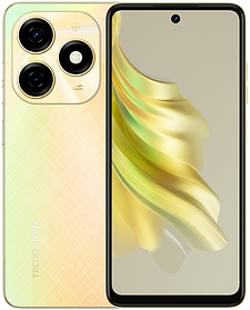 Смартфон Tecno Spark 20 (KJ5n) 8/128Gb NFC Neon Gold (4894947013560) UA UCRF